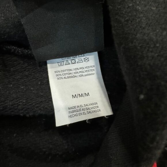 Thrasher Magazine Skater Flame Logo Black Pullover Hoodie Mens Size Medium - Picture 4 of 6